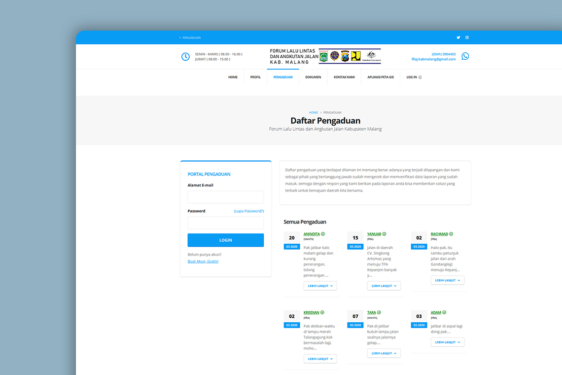 FLLAJ Kab Malang | Official Website of FLLAJ - Malang Regency - Screenshoot 004